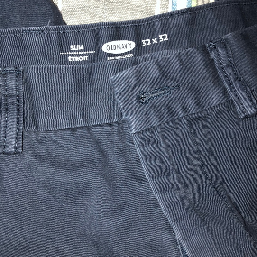 Men’s Navy Khakis